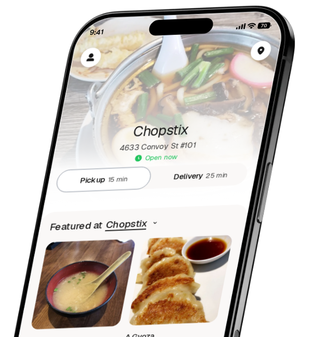 Chopstix app preview